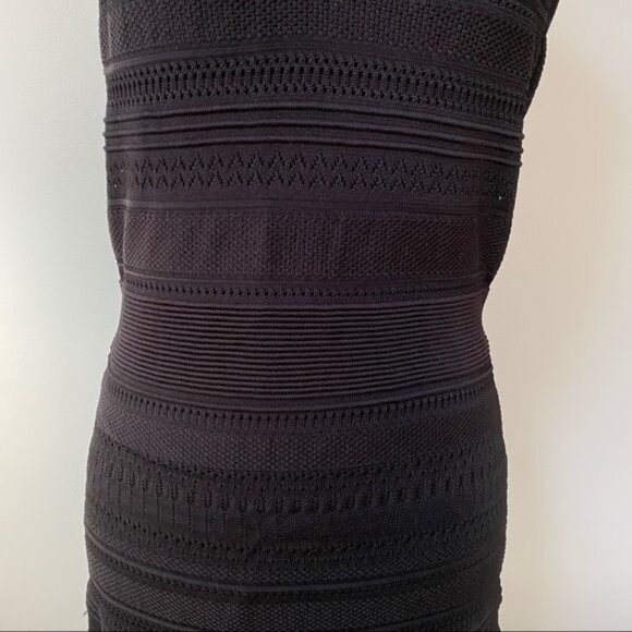 Cache Black Cocktail Bodycon Dress - Picture 5 of 14